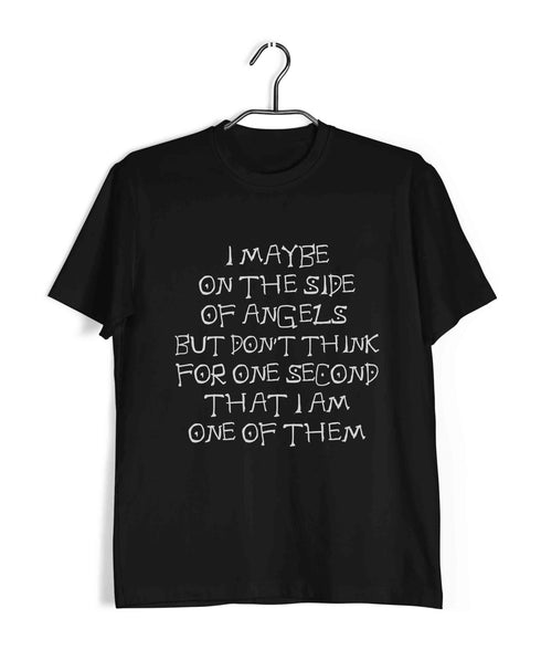 4 NOT AN ANGEL TV Series Casual Graphic Printed T-Shirt for Men